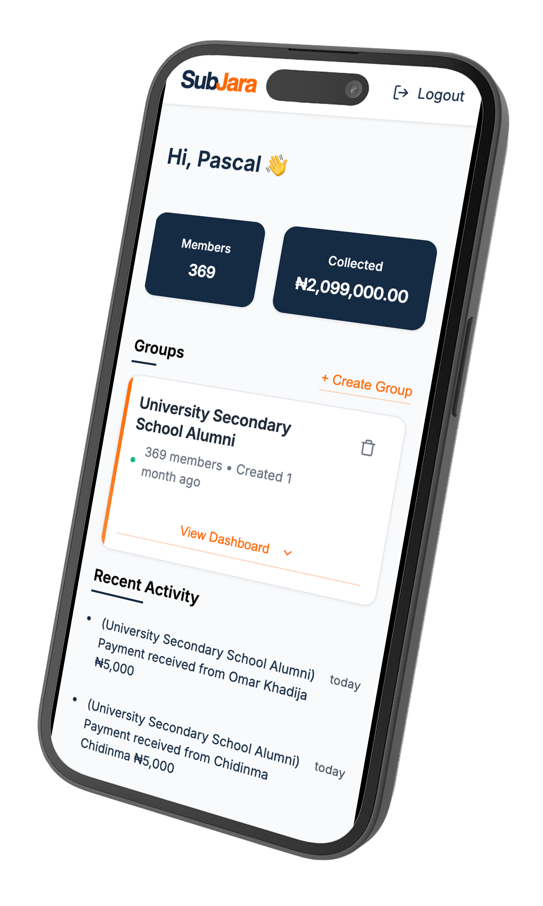 Mobile Profile Example